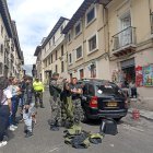 Unidades policiales controlaron el artefacto.