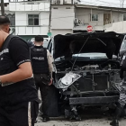 La explosión habría ocurrido por el estallido de un neumático.