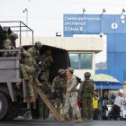 Un operativo se desplegó en el centro carcelario donde Fito cumple su condena.