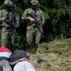 Los sospechosos fueron capturados en Tonsupa.