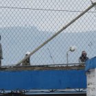 Privados de libertad están encapuchados.