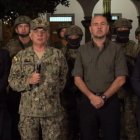 El jefe del Comando Conjunto de las FF. AA., Jaime Vela Erazo, fue el único que intervino.