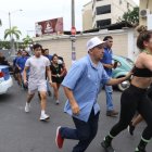 Trabajadores y talentos de pantalla salieron del lugar.