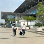 El ambiente en la Terminal.
