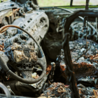 Referencial: vehículos se incendiarion en El Oro.