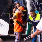 En ambas terminales de la ciudad se realizan controles permanentes para garantizar la seguridad de los usuarios.