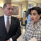 La canciller de Ecuador, Gabriela Sommerfeld.