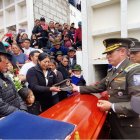 El cabo Luis Guanotuña fue sepultado.