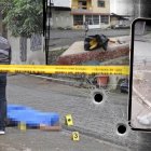 La víctima trató de correr, pero fue alcanzada por su verdugo. Quedó cerca de un parque.