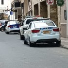 Los alrededores del edificio fueron acordonados por la Policía.
