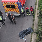 El guardia perdió la vida por una letal puñalada.