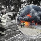 Los bomberos controlaron el incendio antes de que llegara a domicilios cercanos