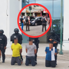 Detienen a presuntos implicados en asesinato de una mujer en Manta.