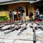 Un instructor de manejo de armas indicó que el arsenal sería de colección.
