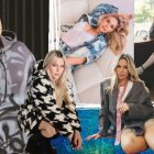 La artista usa los zapatos una talla más grande.