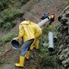 Una persona murió en accidente laboral.