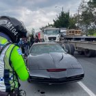 El carro que fue detectado durante un operativo.