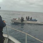 Incautan semisumergible cargadito de droga.