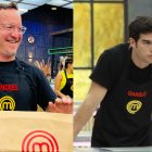 Los actores Andrés Crespo y Danilo Carrera.