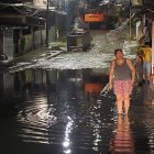 Lluvia dejó varias casas afectadas este domingo 21 de enero.