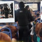 La detención de los 67 individuos que intentaron tomarse el hospital se produjo en los alrededores de esta casa asistencial.