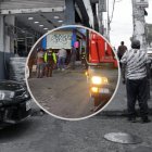 La Policía revisó las grabaciones de las cámaras de seguridad para tener más detalles del evento.