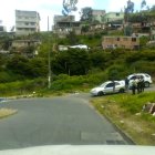 En el sitio estuvieron policías investigando horas después de ocurrido el crimen en La Roldós.