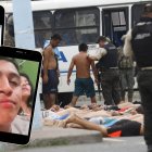 Alias Mirella publicaba fotos y videos con su nuevo amor, Chacarrón. La Policía detuvo a 67 personas, unos implicados en los atentados al hospital de Yaguachi, otros hallados en un centro de rehabilitación clandestino.