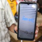 ‘Gracias’, la palabra que escriben los pillos a los locales que sus dueños han pagado ‘vacuna’.