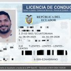 Así luce la licencia digital desde la app Gob.ec