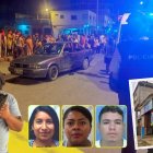 Jonathan Chichande Zambrano y los otros tres fallecidos se movilizaban en este auto cuando fueron interceptados y atacados a bala.