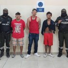 Los tres detenidos habrían participado del robo en el establecimiento.