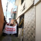 Según los habitantes de Solanda, las viviendas se empezaron a hundir en 2017.