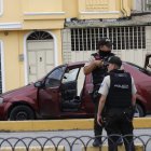 La persecución terminó en la avenida Domingo Comín.