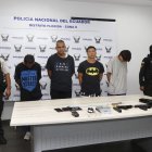 En rueda de prensa, en el distrito de la Florida, se dio a conocer la detención de 4 individuos con armas de fuego en un operativo.