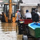 Ventanas está sufriendo los estragos de las intensas lluvias.