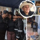 En medio del dolor, familiares de Samuel Peñaherrera (foto círculo) dieron su versión de lo ocurrido en el hospital.