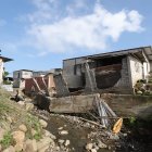 Una pared se desplomó en El Fortín, Guayaquil.