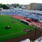 El estadio Hinchliffe donde jugará Barcelona en Nueva Jersey.