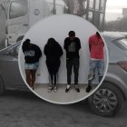 Los sospechosos fueron detenidos tras una persecución.
