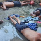 Estos sujetos fueron detenidos por las Fuerzas Armadas en Manabí, el sábado 10 de febrero de 2024.