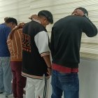 Los detenidos y las evidencias fueron presentadas