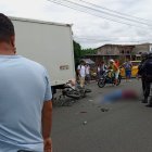 El percance vial ocurrió poco antes del mediodía del miércoles 14 de febrero de 2024.