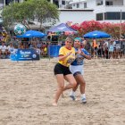 Las actrices Sofía Caiche e Hilda Saraguayo, rivales en la cancha y panas fuera de ella.