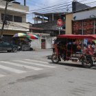 El hecho se produjo en una esquina en donde suele haber tricimotos para el servicio de transporte a quienes buscan trasladarse a zonas aledañas al lugar.