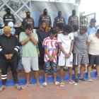 Los detenidos fueron trasladados hacia el cuartel modelo de la Policía, para que luego se les realicen audiencias.