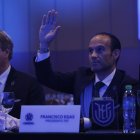 Francisco Egas firma el comunicado de FEF respecto a los recursos destinados para el Monumental