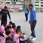 El exfutbolista ecuatoriano Mario Lupo Lastra ahora es entrenador.