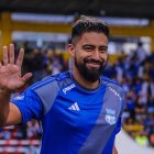 Toda la alegría de Cristhian Noboa en su primera Explosión Azul.