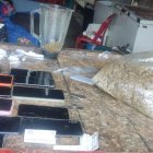 Las fuerzas del orden incautaron droga en Muisne.